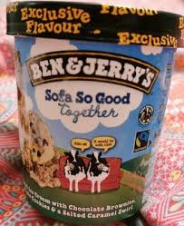 Sorry about the moderators mcc., i have no idea what their policies are. Ben Jerry S Sofa So Good Together 465 Ml