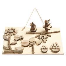 ‪Amazon.com: LAZACA Wood Craft Kits DIY for Kids Ages 5-10 Wooden Art Paint  Bulk Crafts Garden Playset Loose Parts Play Materials 250 Pcs/19.5X13X3.5cm  : Toys & Games‬‏