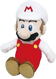 Super mario galaxy inspired luma star plush | gamer birthday | video game party. Amazon Com Little Buddy Super Mario All Star Collection 1420 Fire Mario Stuffed Plush 9 5 Toys Games