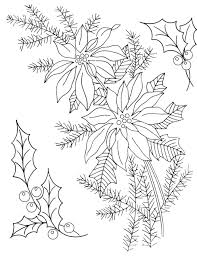 There are tons of great resources for free printable color pages online. Printable Poinsettia Patterns Coloring Home
