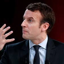 Président de la république française. Emmanuel Macron The French Presidency And A Colonial Controversy