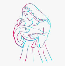 Jesus and children coloring pages. Christ Child Coloring Book Madonna Religion Jesus Christ Drawing Easy Png Image Transparent Png Free Download On Seekpng