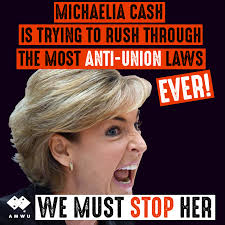I think michaelia cash should walk down to bill shorten's office and ask to see the female. Senator Michaelia Cash Wants To Cripple Amwu Australian Manufacturing Workers Union Facebook