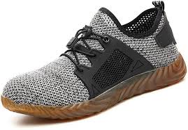 Keeper Safety Work Shoes 2019 Autumn Spring Steel Toe Shoes Ceville Men Work Steel Toe Safety Shoes Breathable Lightweight Puncture Proof Sneaker Industrial Ou Steel Toe Shoes Steel Toe Work Shoes Steel Toe Safety Shoes