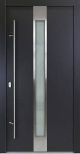 Ac05 Alu Anthracite Porte Bois Porte Entree Alu Porte D Entree