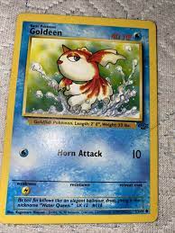 Goldeen Jungle #118 53/64 Goldfish Pokemon Tcg 1999 | eBay