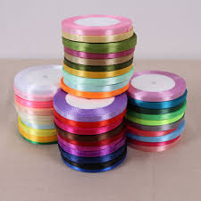 Aliexpress Com Buy 500yards 6mm Satin Ribbon Satin Ruban Wedding Decoration Ribbons Nastro Raso Cinta De Raso Fita De Cet Wedding Ribbon Craft Wedding Crafts