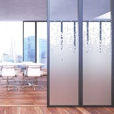 Sticker Occultant Pour Baie Vitree Et Espace Professionnel Motif Pixel Cloison Bureau Fenetre Bureau Cloison Vitree