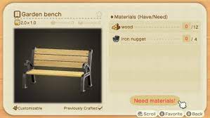 Animal crossing has different options to customize your island according to your needs. Iron Garden Chair Animal Crossing Off 62