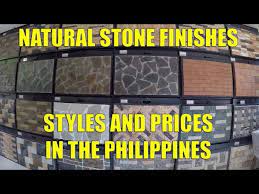 Choice stone craft private limited. Natural Stone Finishes Styles And Prices In The Philippines Youtube