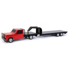 Gooseneck trailers, while a bit strange in their name, are trailers used to help vehicles make tight turns. 200842 1 16 Little Buster Toys Gooseneck Flatbed Trailer Outback Toys