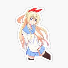 Return cast set to be introduced with the series' return in. Nisekoi Stickers Redbubble