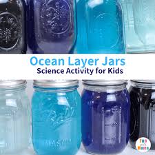 This preschool ocean counting activity works on counting and number recognition. Exploring Ocean Layers Science Activity For Kids Fun With Mama