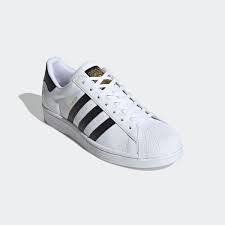The sneakers feature a textile or a smooth leather upper body for durability, a shell for protection, and the iconic three adidas stripes. Adidas Superstar Vegan Shoes White Adidas Deutschland