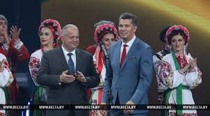 People wearing traditional belarusian clothes dance around a bonfire as they celebrate ivan kupala night in the countryside near minsk, belarus, on june 24, 2017 # maxim malinovsky / afp / getty Over 350 People Partaking In Days Of Ukrainian Culture In Belarus