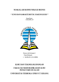 View tugas iii komunikasi bisnis.docx from economics 001 at terbuka university. Makalah Komunikasi Bisnis 3 Docx