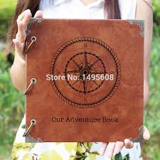 Online und auf deinem handy hast du viele fotos von wunderbaren momenten? Kompass Leder Fotoalbum Unsere Abenteuer Buch Personalisierte Hochzeit Gastebuch Weddinng Foto Album Adventure Book Our Adventure Bookleather Photo Album Aliexpress