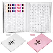 nail art tools model nail gel polish color display box book