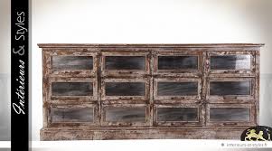 Meuble de metier multi tiroirs. Meuble De Metier Ancien A 12 Tiroirs En Sapin Vieilli 2 Metres Interieurs Styles