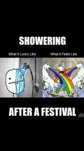 Shower Meme Edm Music Festival Outfit Edm Music Festivals Music Festival