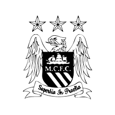 Manchester city logo by unknown author license: Sticker Manchester City Logo