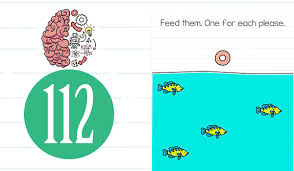 Brain test level 112 (updated): Brain Test Level 112 Feed Them One For Each Please Answer Daze Puzzle