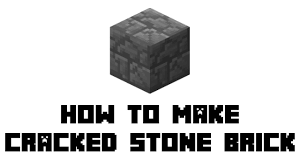 Minecraft Survival How To Make Chiseled Stone Bricks Youtube