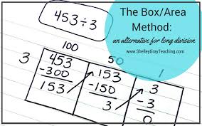 The Box Or Area Method An Alternative To Traditional Long