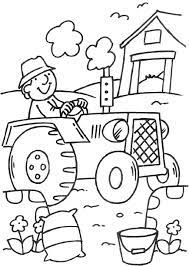Um dia o pequeno agricultor foi, como todas as manhãs, dar de comer aos seus. Profissoes Agricultor Paginas Para Colorir