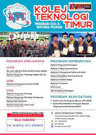 Rendi attiva questa pagina pubblicando una recensione di benefit. Pendaftaran Kolej Teknologi Timur Photos Facebook