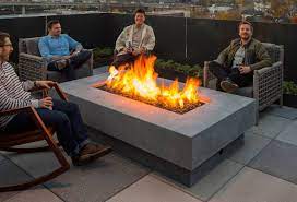 They can be powered either by wood or gas, depending on your wants and needs. Naturecast Concrete Outdoor Fire Pits Cement Elegance