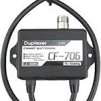 Comet CF-706 Duplexer for Transceivers HF VHF UHF 1.6–30 MHz / 49–470 MHz /  840–2000 MHz with PL-259 Connectors High Isolation Low Loss Coaxial ...