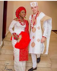 Gorgeous Couple Ts Imagery Events African Wedding Attire Nigerian Wedding Dresses Traditional African Traditional Wedding Dress