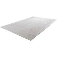 Teppich handgefertigt hochwertig 100 % viskose vintage aufällig meliert in creme. Teppich Handgefertigt Hochwertig 100 Viskose Real De