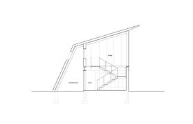 It needs a roof cap. 13 Houses With Pitched Roofs And Their Sections Archdaily