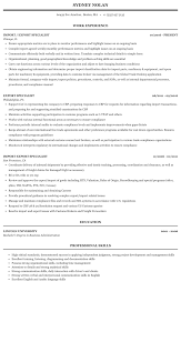 Maybe you would like to learn more about one of these? Export Specialist Resume Sample Mintresume