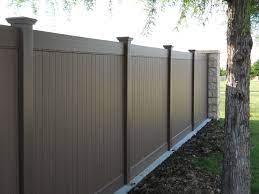 Angi matches you to experienced local fence pros in minutes. Chestnut Brown Vinyl Fencing Future Outdoors Installs A Quality Product With Our Expert Installers Call Future Vinyl Fence Vinyl Fence Panels Fence Design