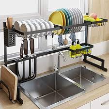 32 inch over the sink dish drying rack