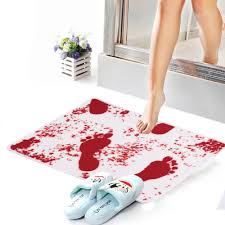 Novelty Blood Bath Mat Bathroom Water Absorption Non Slip Rug Carpet Floor Mats Horrific Bloody Footprints Floor Hall Carpet One Floorcarpet Australia Aliexpress