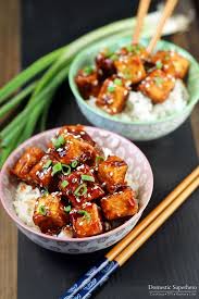 The tofu (duh), and the marinade. 8 Extra Firm Tofu Recipes Vegan Ideas Recipes Tofu Recipes Cooking Recipes