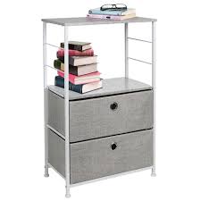 Make a modern nightstand inspired by land of nod monarch! Sorbus Nightstand 2 Drawer Shelf Storage Bedside Furniture Accent End Table Chest On Sale Overstock 30821838