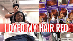 Suave professionals works lovely and is cheap. I Dyed My Hair Vivacious Red For Dark Lovely Youtube