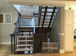 These gates mount to your wall, bannister, or doorway with hardware. Baby Gates For Open Stairs Steal Banister