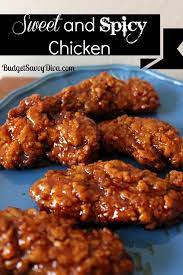 Sweet And Spicy Chicken Recipe Recipe Sweet And Spicy Chicken Recipes Food