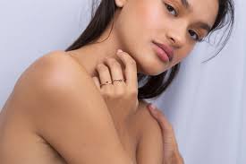 Anpé Atelier CPH Andrea 14K Goldring W. Diamanten & Ruby