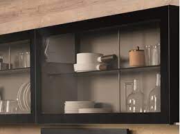 Elegant home fashions chesterfield wall mounted medicine cabinet bathroom home storage space saver with 1 glass door and 1 adjustable shelf, espresso, one size. Wall Cabinets With Glass Door Archiproducts