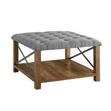 This ottoman from andover mills can be wiped clean with a cloth whenever necessary. Forest Gate 30 Inch Square Coffee Table Ottoman Bed Bath Beyond