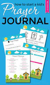 A new one each day. How To Start A Kid S Prayer Journal Sarah Titus From Homeless To 8 Figures