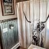 Don't forget the bathroom when decorating your house in a western or horse theme. 3