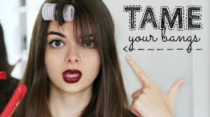 The long straight hair with bangs are hot in 2021. Cute Easy Hairstyles With Bangs Tutorial Youtube